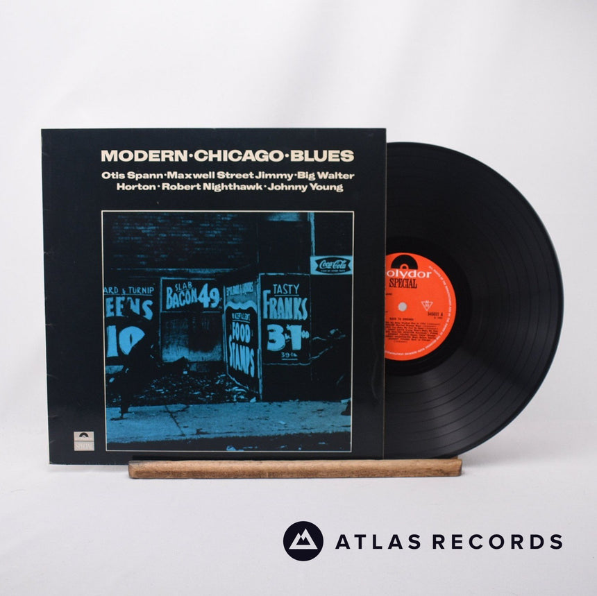 Various Modern Chicago Blues LP Vinyl Record - Front Cover & Record