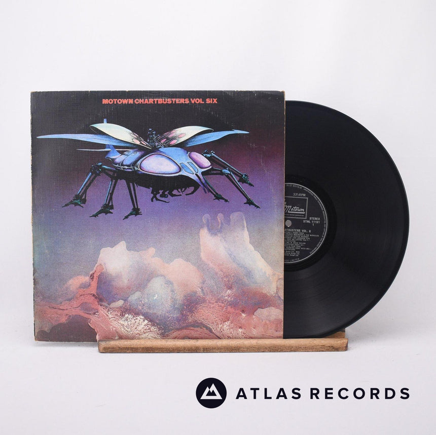 Various Motown Chartbusters Vol. 6 LP Vinyl Record - Front Cover & Record