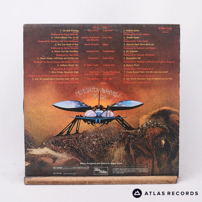 Various - Motown Chartbusters Vol. 6 - Textured Sleeve LP Vinyl Record - VG+/VG+