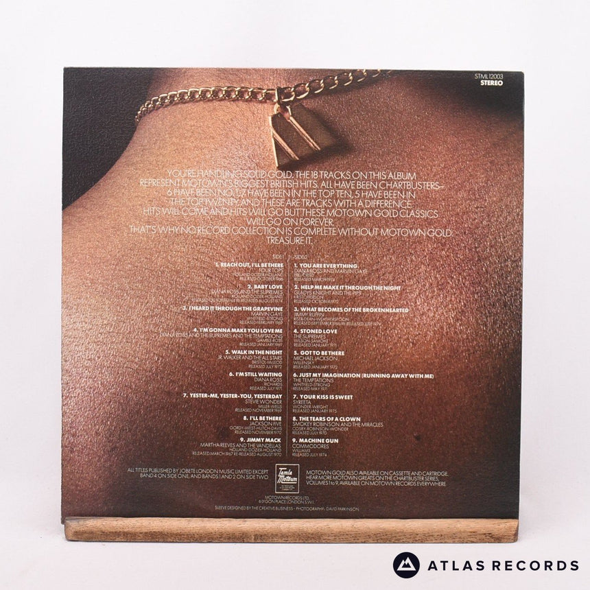 Various - Motown Gold - Textured Sleeve LP Vinyl Record - EX/EX
