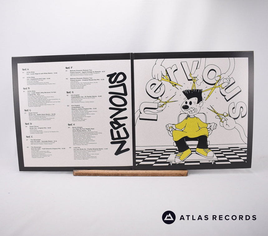 Various - Nervous Records 30 Years - Blue Green 4 x 12" Vinyl Record - EX/NM