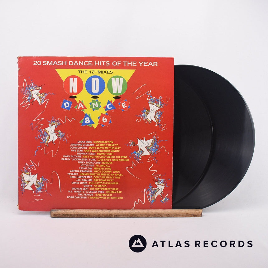 Various Now Dance 86 - The 12" Mixes 2 x LP Vinyl Record - Front Cover & Record