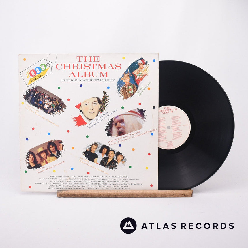 Various Now That's What I Call Music - The Christmas Album LP Vinyl Record - Front Cover & Record