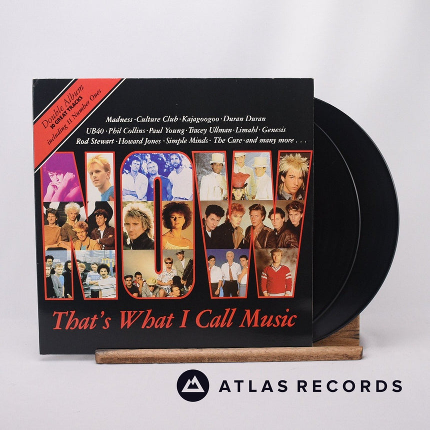 Various Now That's What I Call Music 2 x LP Vinyl Record - Front Cover & Record