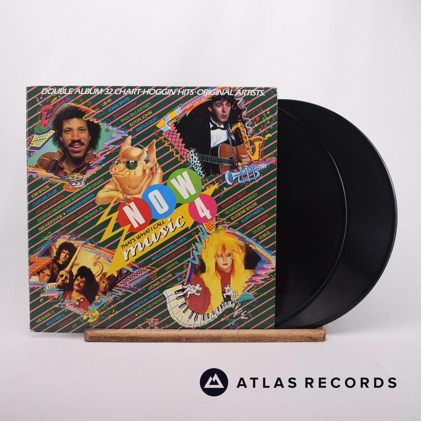 Various Now That's What I Call Music 4 2 x LP Vinyl Record - Front Cover & Record