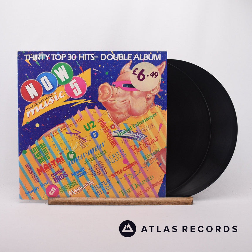 Various Now That's What I Call Music 5 2 x LP Vinyl Record - Front Cover & Record