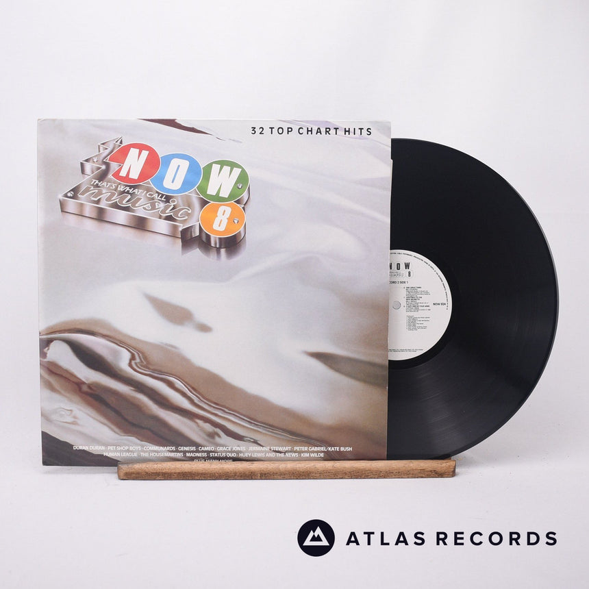 Various Now That's What I Call Music 8 2 x LP Vinyl Record - Front Cover & Record