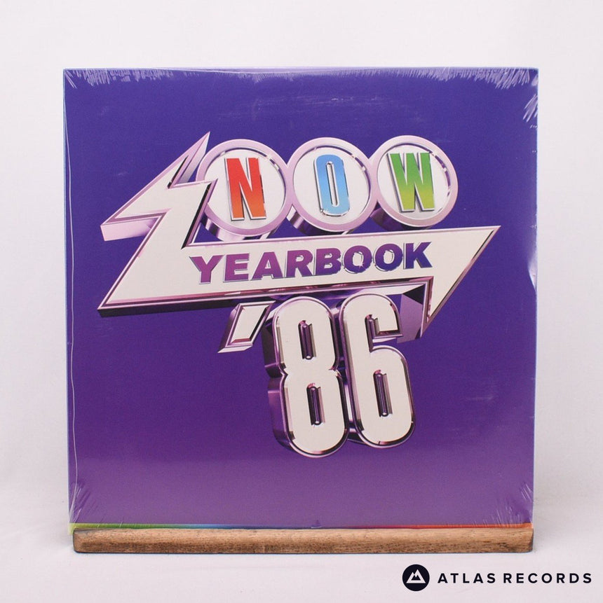 Various Now Yearbook '86 3 x LP Vinyl Record - Front Cover & Record