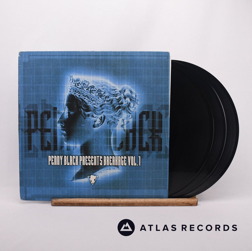 Various Penny Black Presents 'Breakage' Vol. 1 3 x 12" Vinyl Record - Front Cover & Record