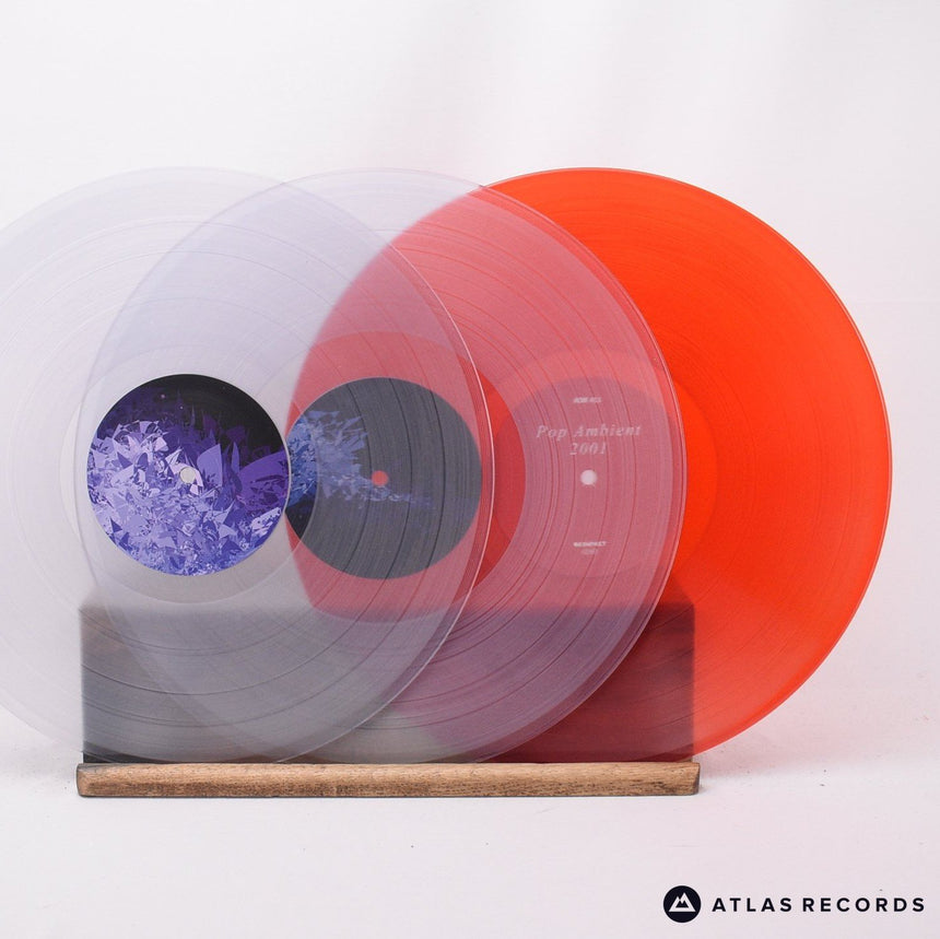 Various - Pop Ambient 2020 - Booklet Clear Red Translucent 3 x LP Vinyl Record