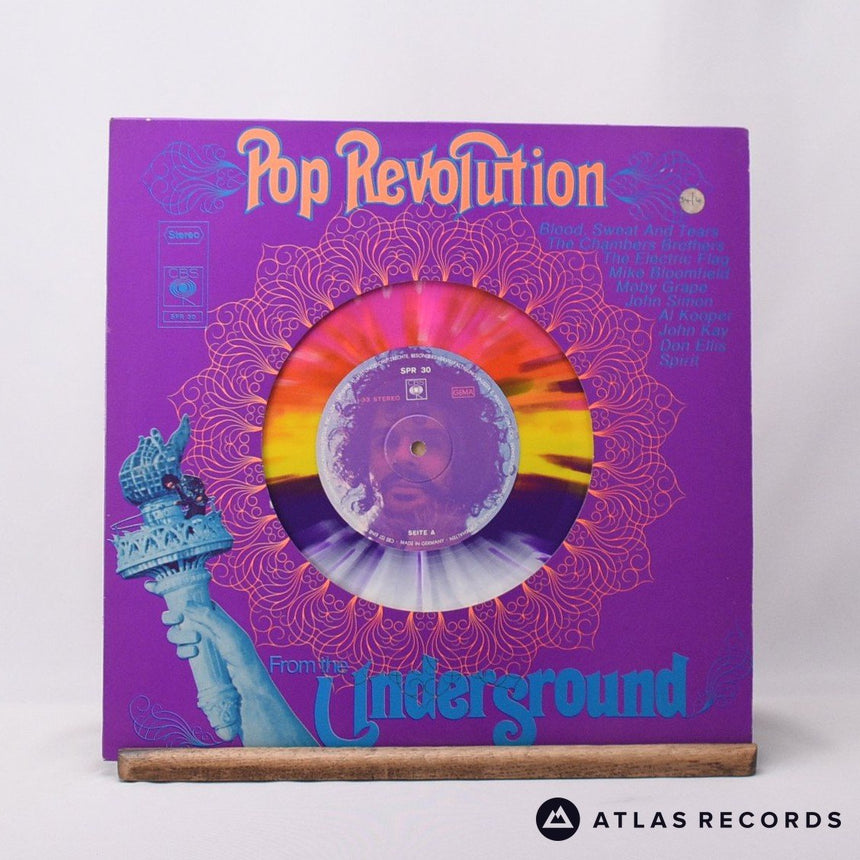 Various Pop Revolution From The Underground LP Vinyl Record - Front Cover & Record
