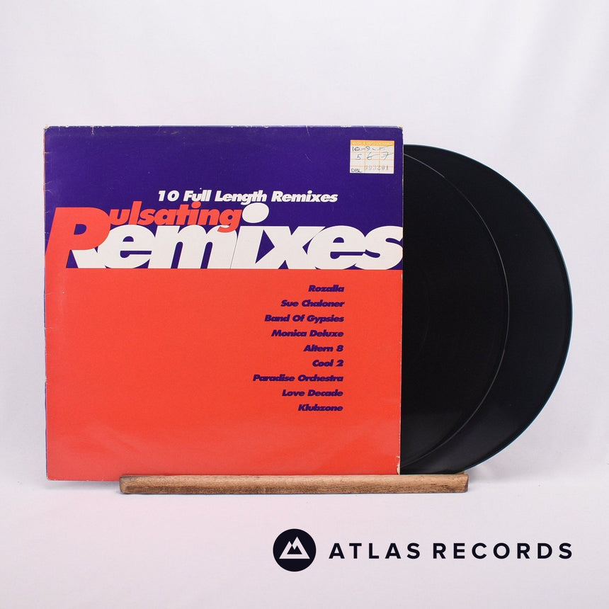 Various Pulsating Remixes Double LP Vinyl Record - Front Cover & Record