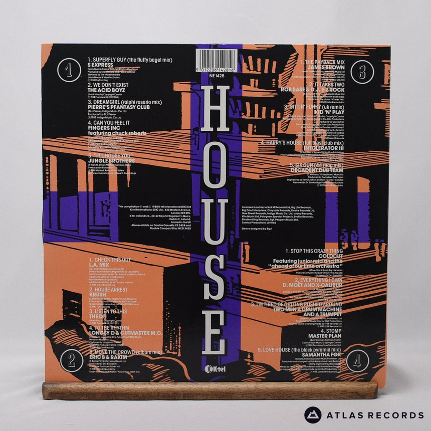 Various - Rappin' Up The House - Gatefold Double LP Vinyl Record - EX/EX