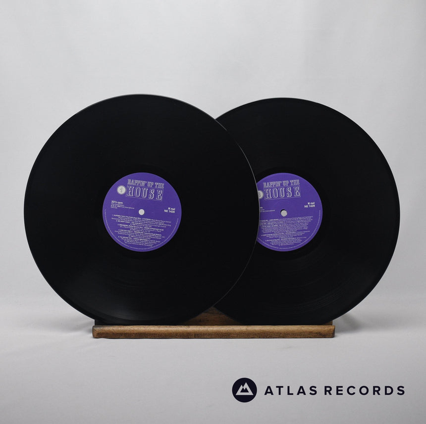 Various - Rappin' Up The House - Gatefold Double LP Vinyl Record - EX/EX