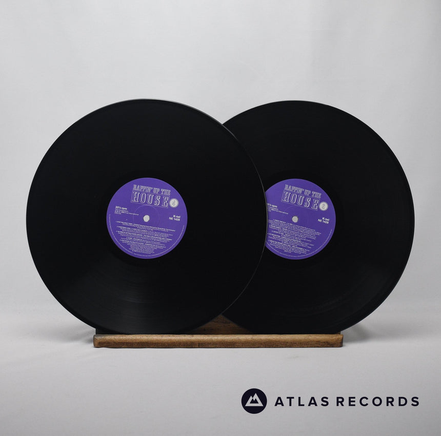 Various - Rappin' Up The House - Gatefold Double LP Vinyl Record - EX/EX