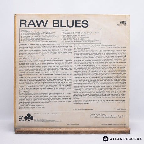 Various - Raw Blues - LP Vinyl Record - VG+/VG