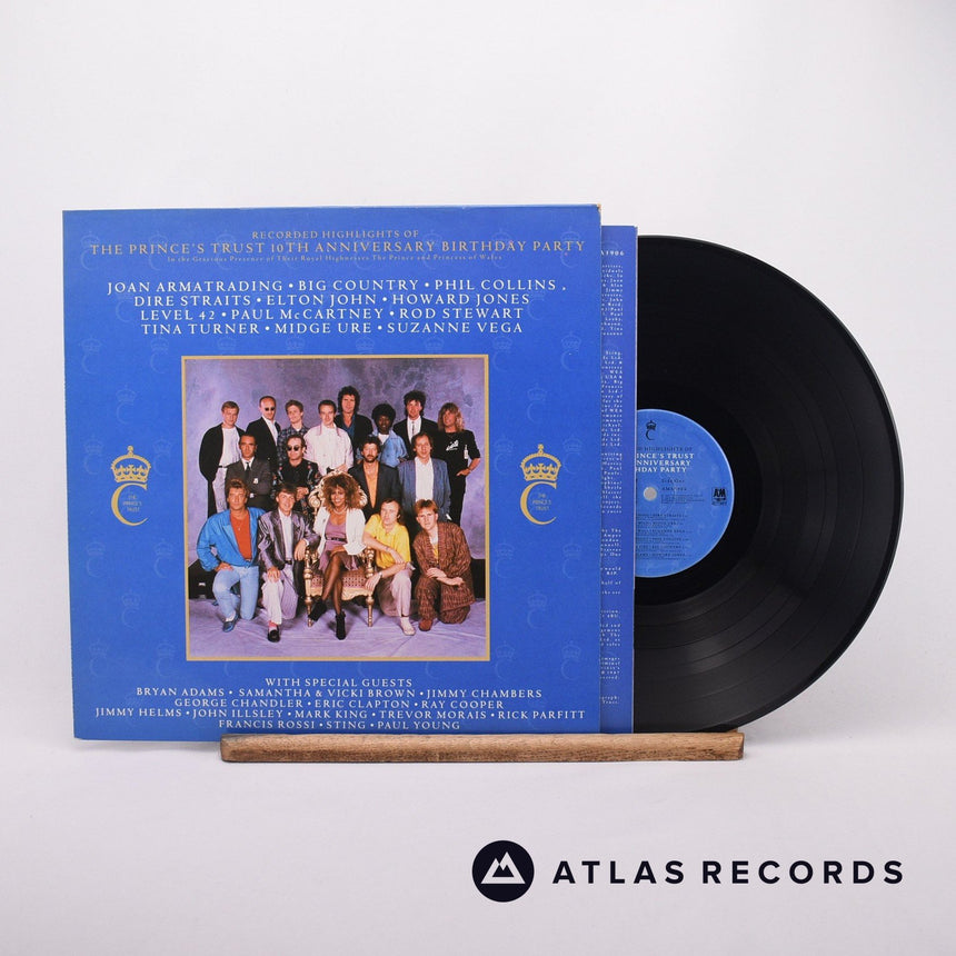 Various Recorded Highlights Of The Prince's Trust 10th Anniversary Birthday Party LP Vinyl Record - Front Cover & Record
