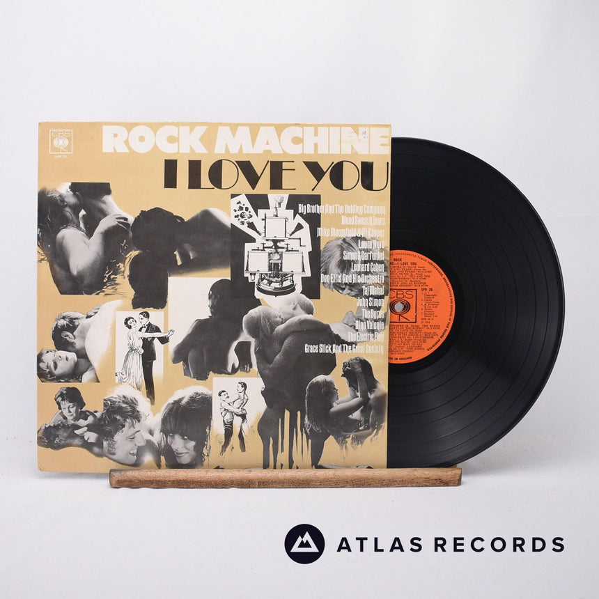 Various - Rock Machine - I Love You - LP Vinyl Record - VG+/VG+
