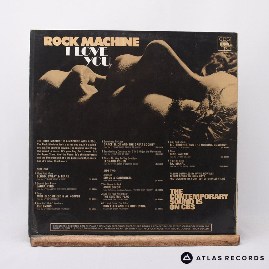 Various - Rock Machine - I Love You - LP Vinyl Record - VG+/VG+