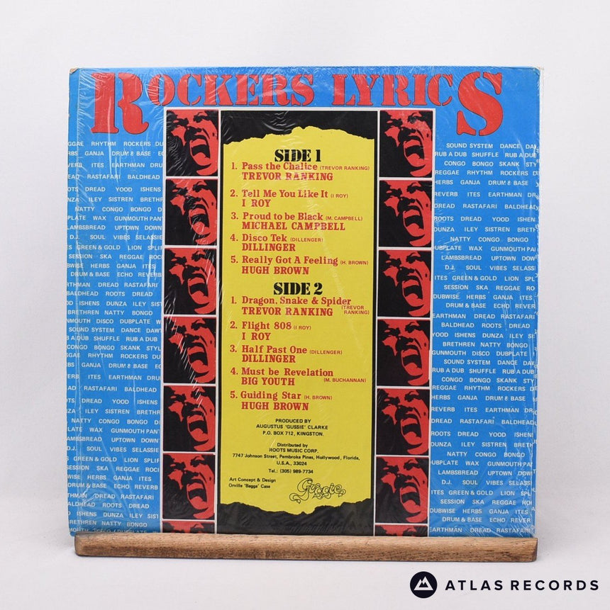 Various - Rockers Lyrics - Jamaica LP Vinyl Record - EX/VG+
