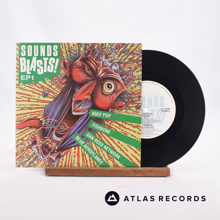 Various Sounds Blasts! EP1 7" Vinyl Record - Front Cover & Record