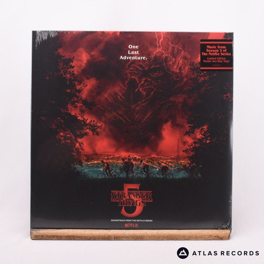 Various Stranger Things 5 LP Vinyl Record - Front Cover & Record