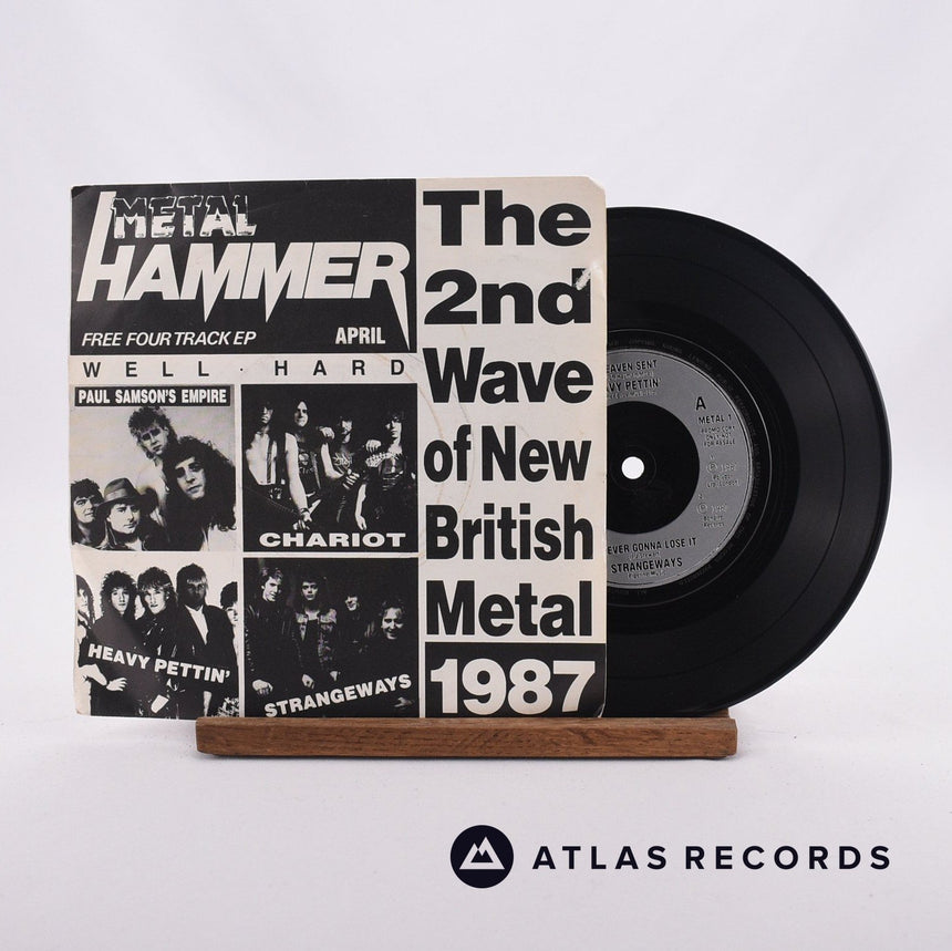Various The 2nd Wave Of New British Metal 1987 7" Vinyl Record - Front Cover & Record