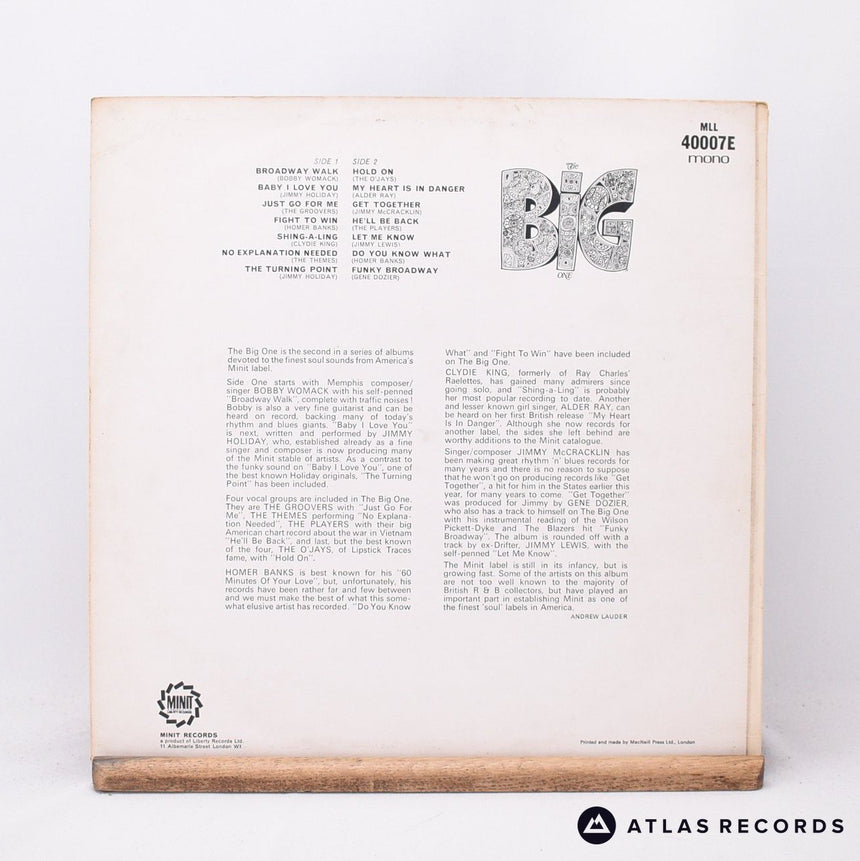 Various - The Big One - Mono A//1 B//1 LP Vinyl Record - EX/EX