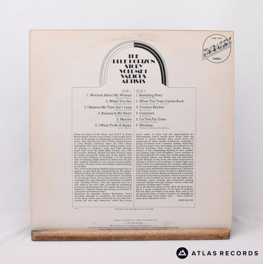 Various - The Blue Horizon Story, Vol.1 - LP Vinyl Record - VG+/EX