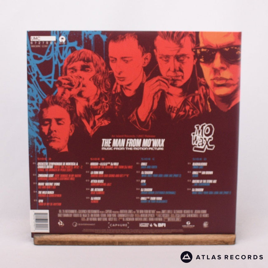 Various - The Man From Mo'Wax - Blue 2 x LP Vinyl Record - NM/NM