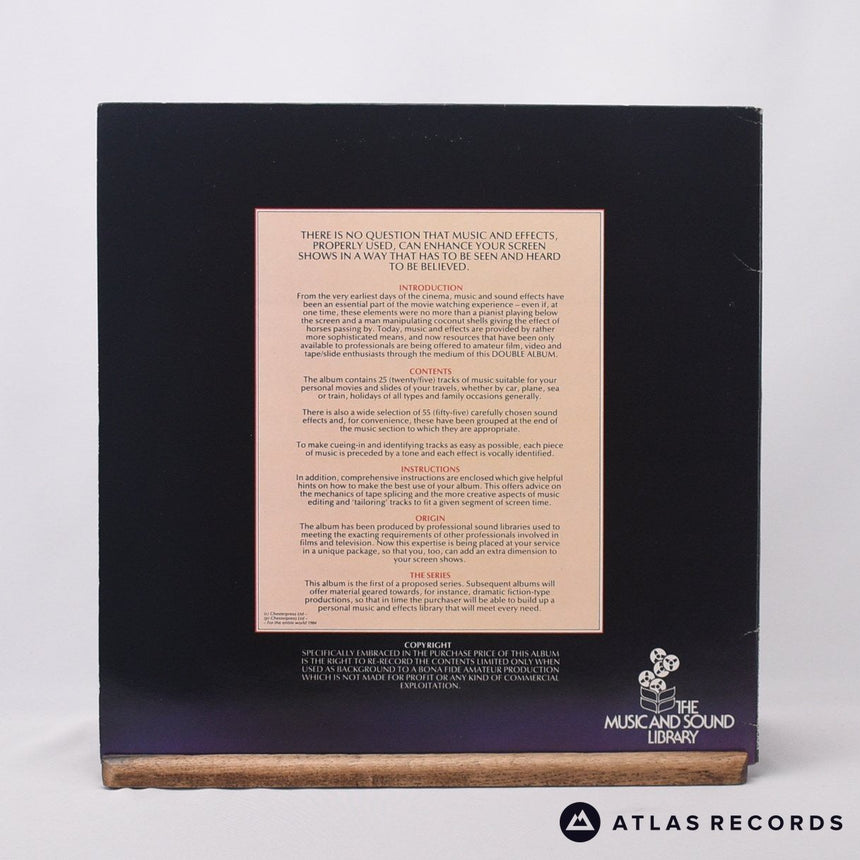 Various - The Music And Sound Library Vols. 1 & 2 - Double LP Vinyl Record