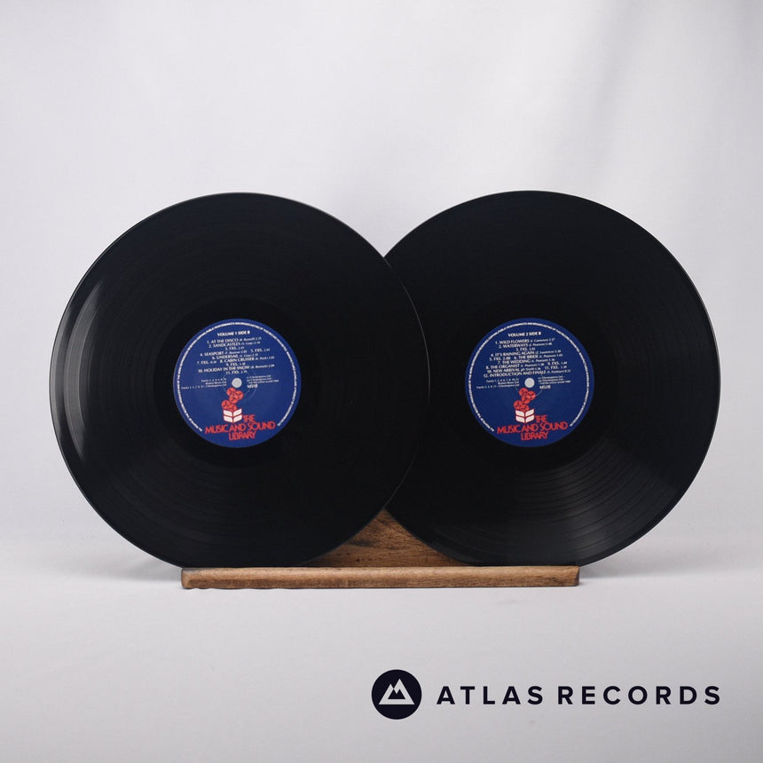 Various - The Music And Sound Library Vols. 1 & 2 - Double LP Vinyl Record