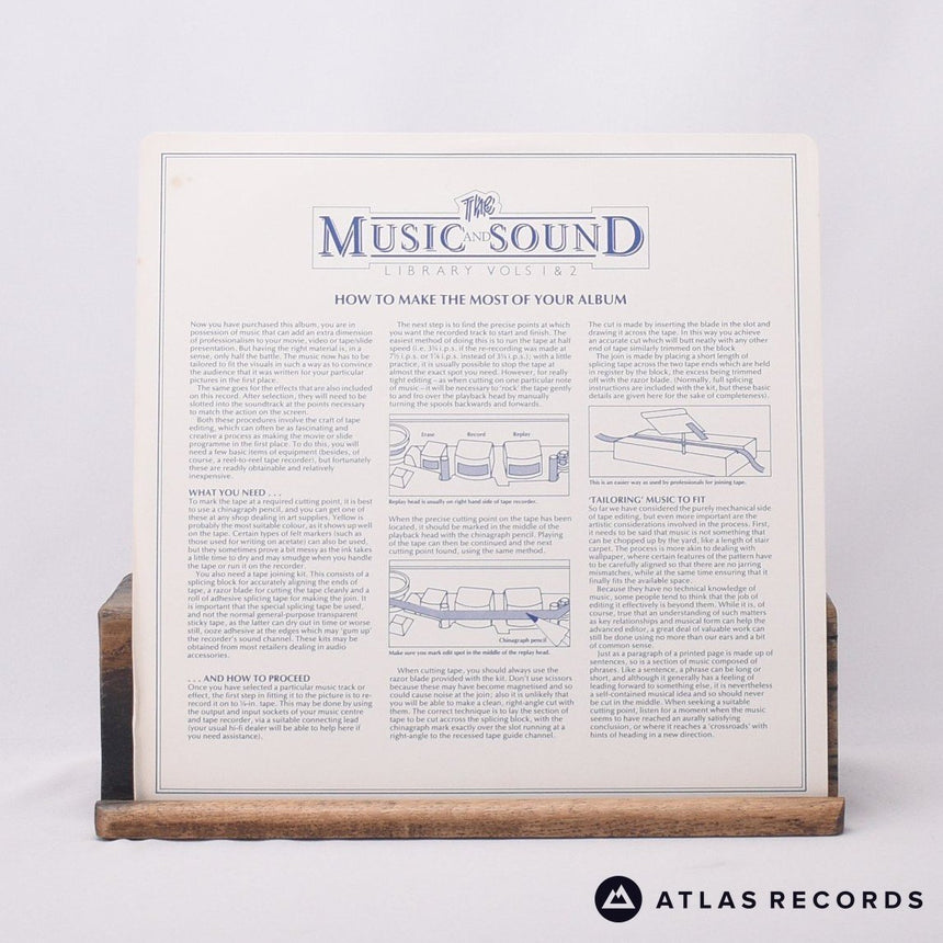 Various - The Music And Sound Library Vols. 1 & 2 - Double LP Vinyl Record