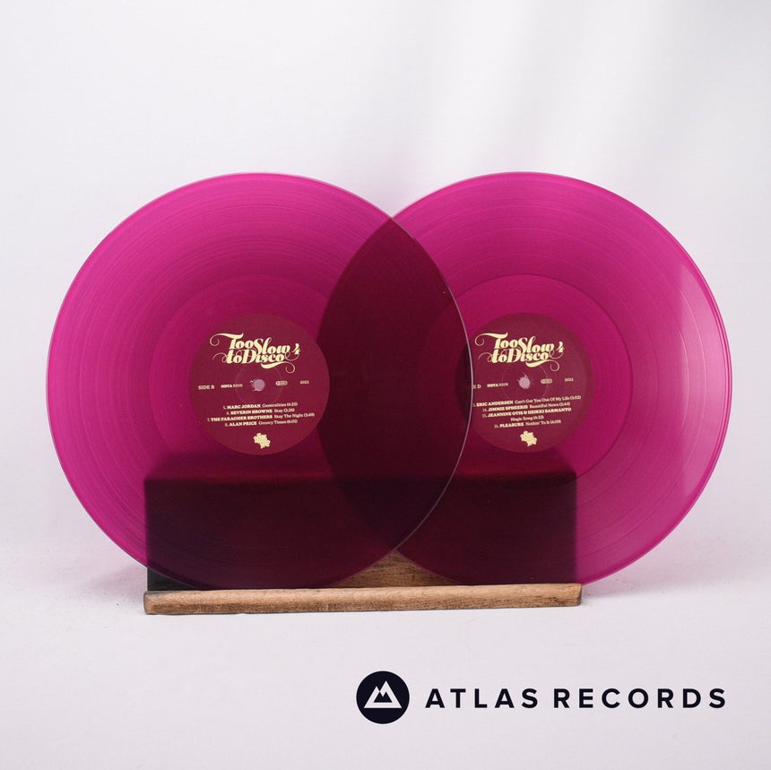Various - Too Slow To Disco 4 - Violet 2 x LP Vinyl Record - EX/NM