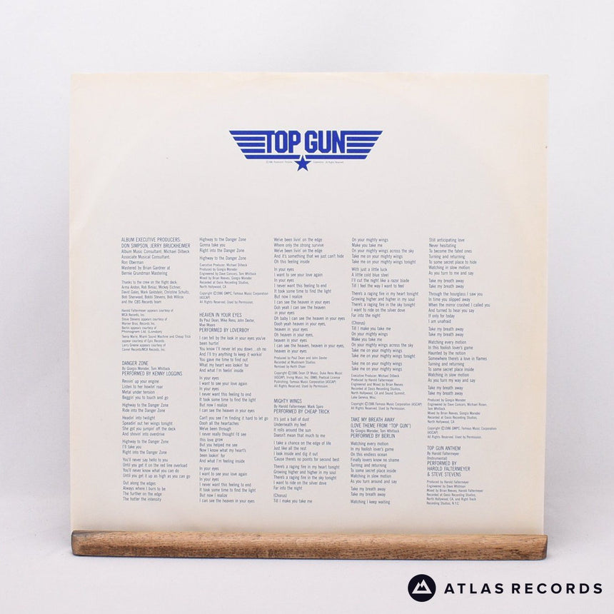 Various - Top Gun - LP Vinyl Record - VG+/VG+