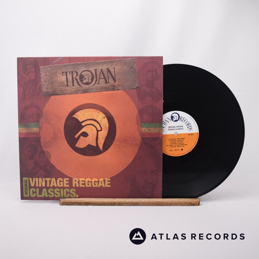 Various Trojan: Original Vintage Reggae Classics. LP Vinyl Record - Front Cover & Record