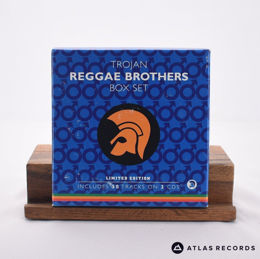 Various Trojan Reggae Brothers Box Set Box Set Vinyl Record - Front Cover & Record