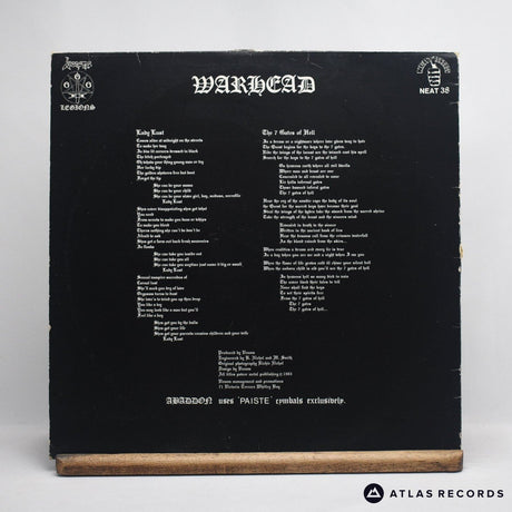 Venom - Warhead - 12" Vinyl Record - VG+/VG+