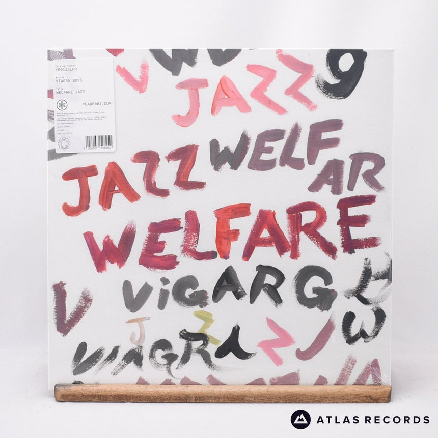 Viagra Boys Welfare Jazz LP + CD Vinyl Record - Front Cover & Record