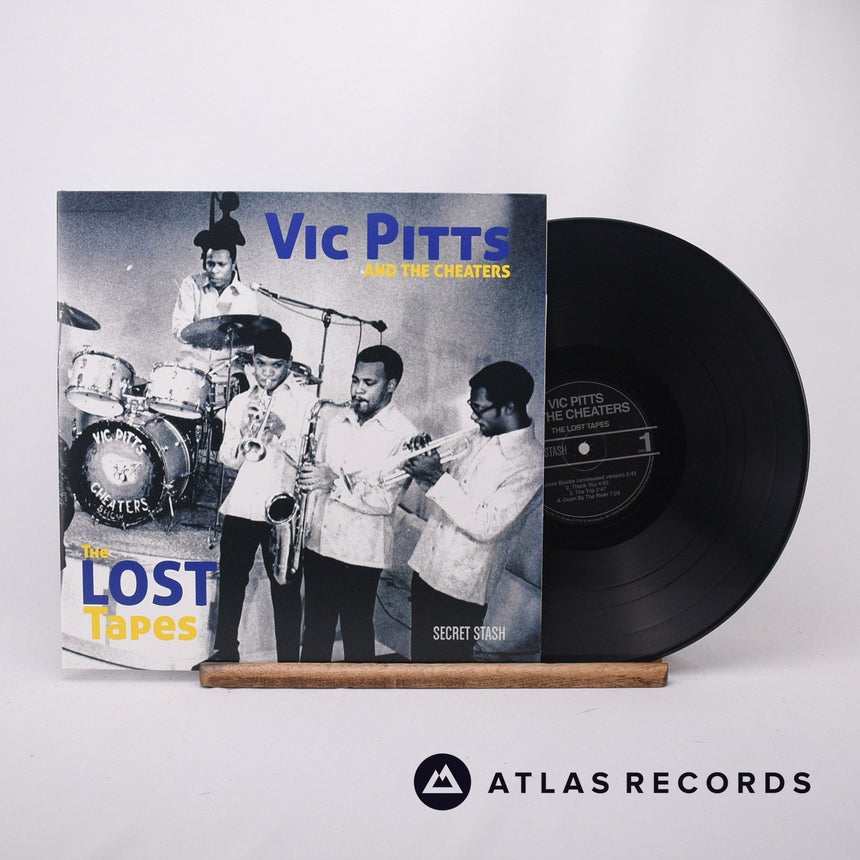 Vic Pitts Cheaters The Lost Tapes LP Vinyl Record - Front Cover & Record