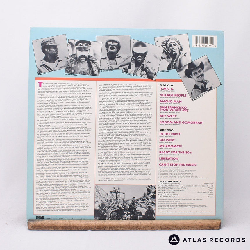 Village People - Greatest Hits - LP Vinyl Record - EX/EX