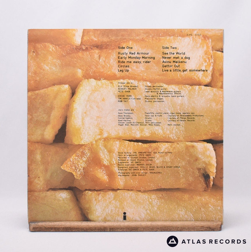 Vinegar Joe - Vinegar Joe - A-2 B-3 LP Vinyl Record - EX/VG+