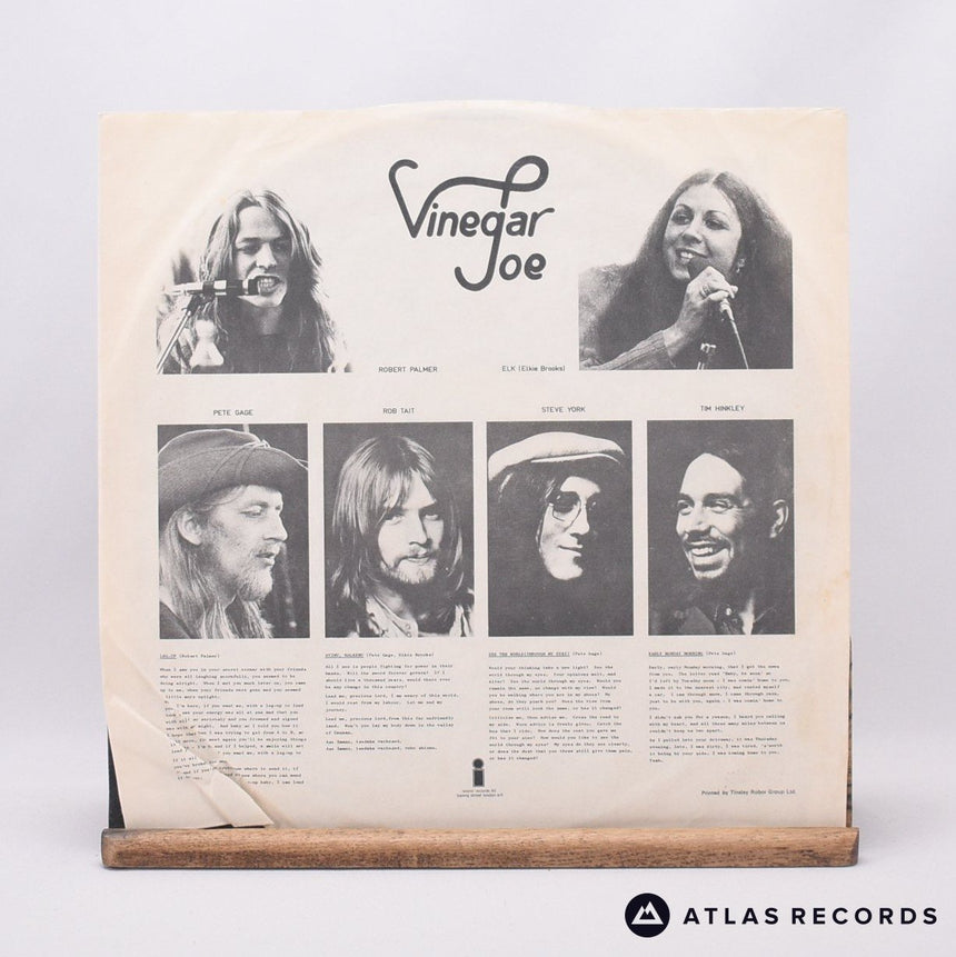 Vinegar Joe - Vinegar Joe - A-2 B-3 LP Vinyl Record - EX/VG+