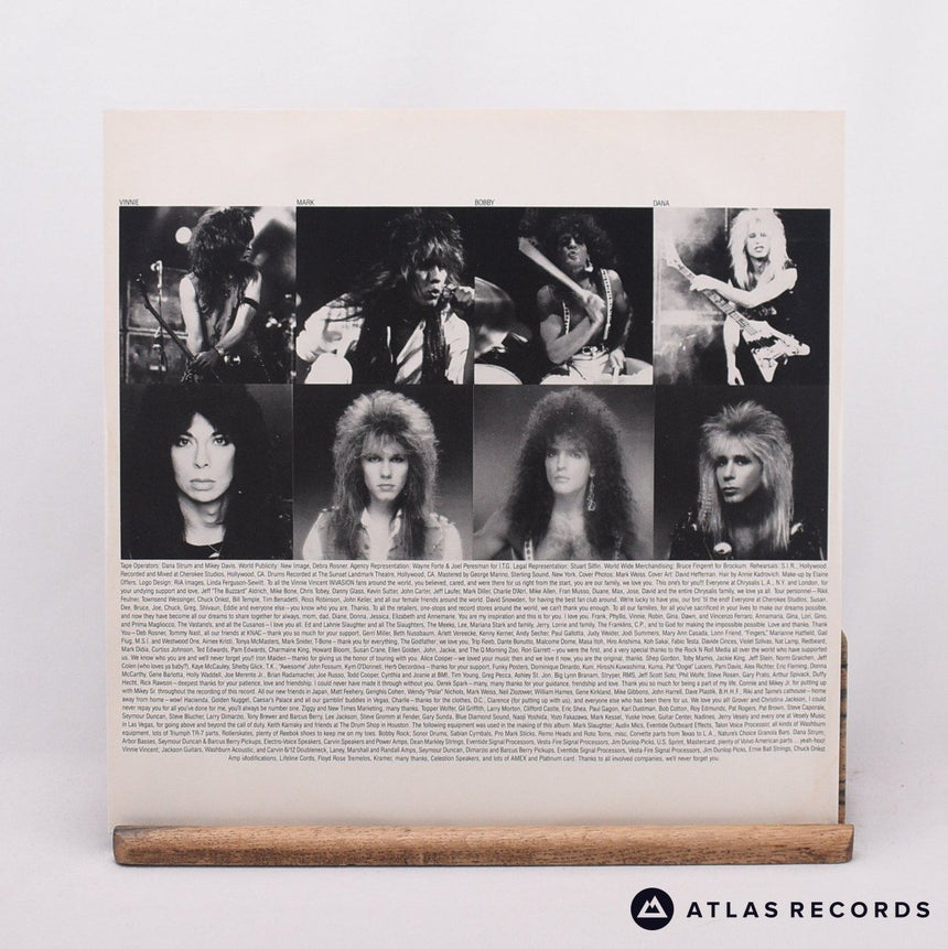 Vinnie Vincent Invasion - All Systems Go - LP Vinyl Record - EX/EX