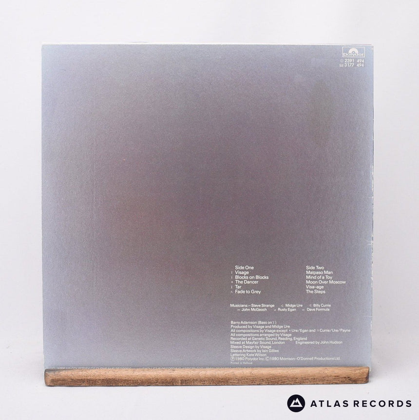 Visage - Visage - Netherlands LP Vinyl Record - VG+/EX