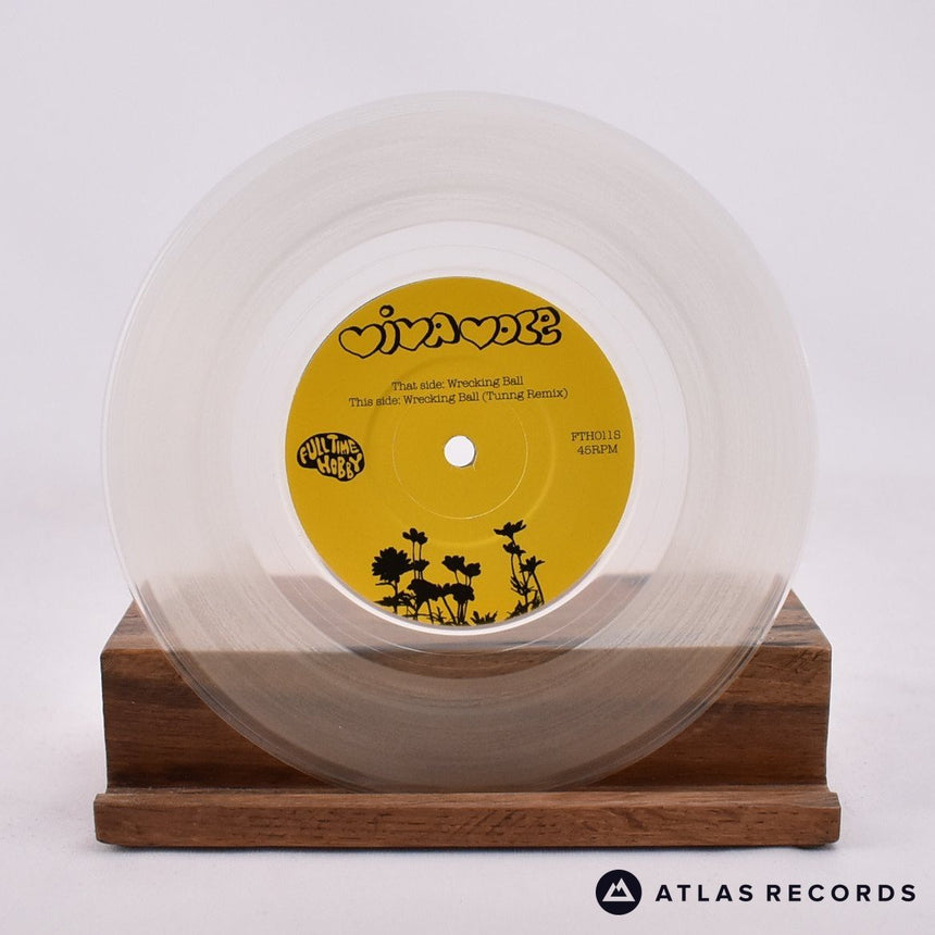 Viva Voce - Wrecking Ball - Clear 7" Vinyl Record - NM/NM