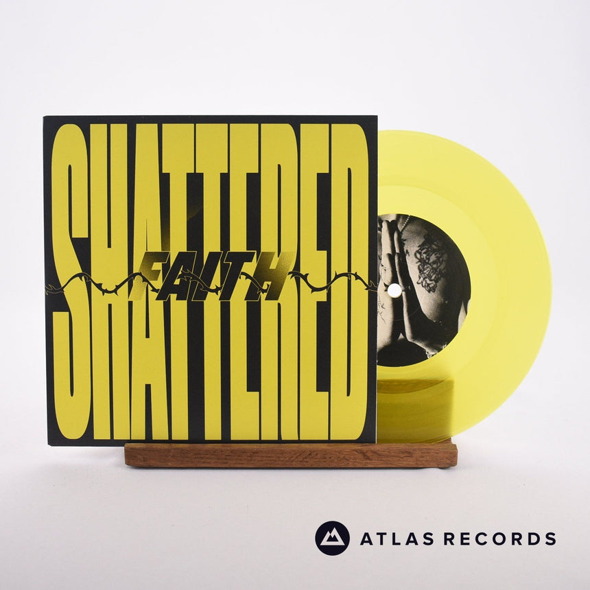 Vlure Shattered Faith 7" Vinyl Record - Front Cover & Record