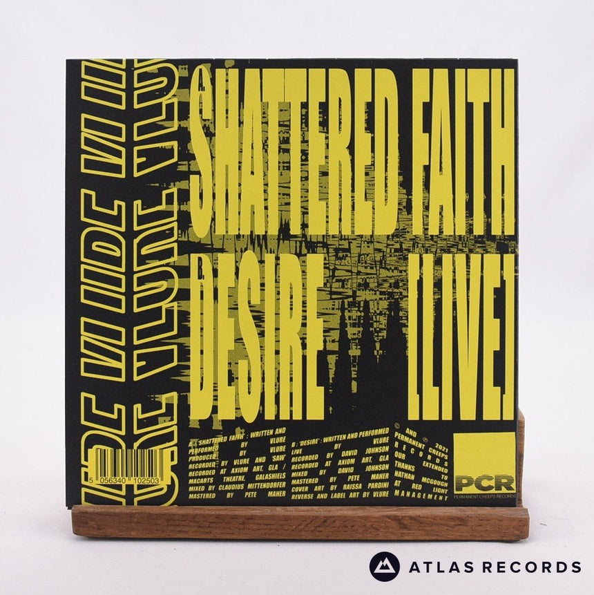Vlure - Shattered Faith - 7" Vinyl Record - NM/NM