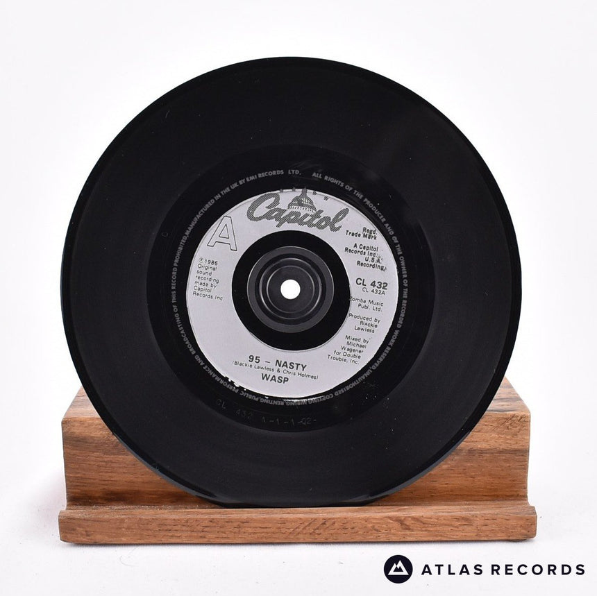 W.A.S.P. - 95-Nasty - 7" Vinyl Record - EX/EX