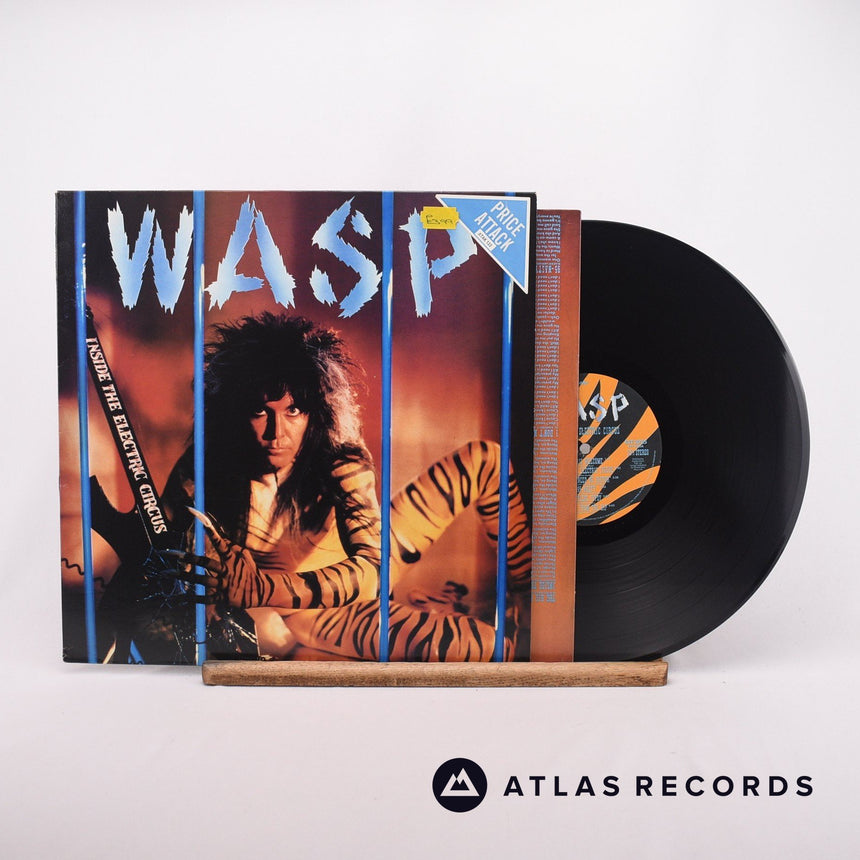 W.A.S.P. Inside The Electric Circus LP Vinyl Record - Front Cover & Record